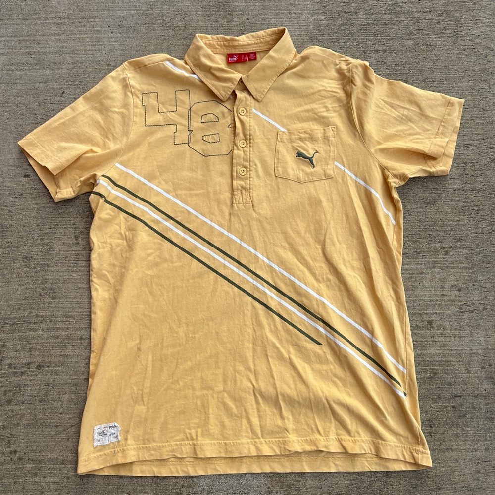 Puma quarter button shirt